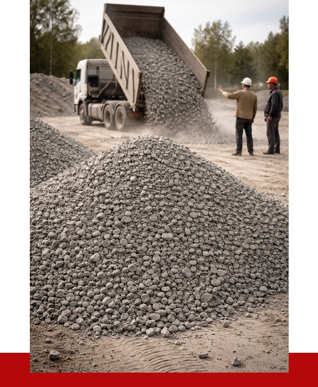 Гранитный щебень фракция 0-5 в Новоуральске от 2960 руб ПРОНЕРУДНву