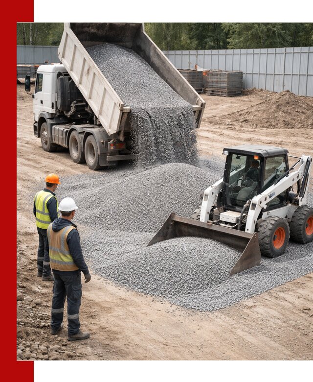 Доставка и продажа гранитного щебня фракции 0-5 в Новоуральске