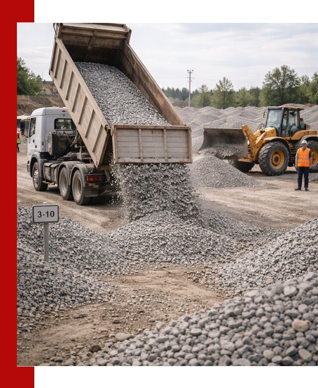 Гранитный щебень фракции 3–10: доставка и продажа в Новоуральске