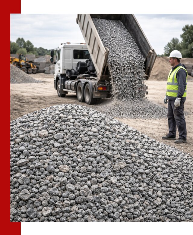 Доставка и продажа гранитного щебня фракции 5-20 в Новоуральске