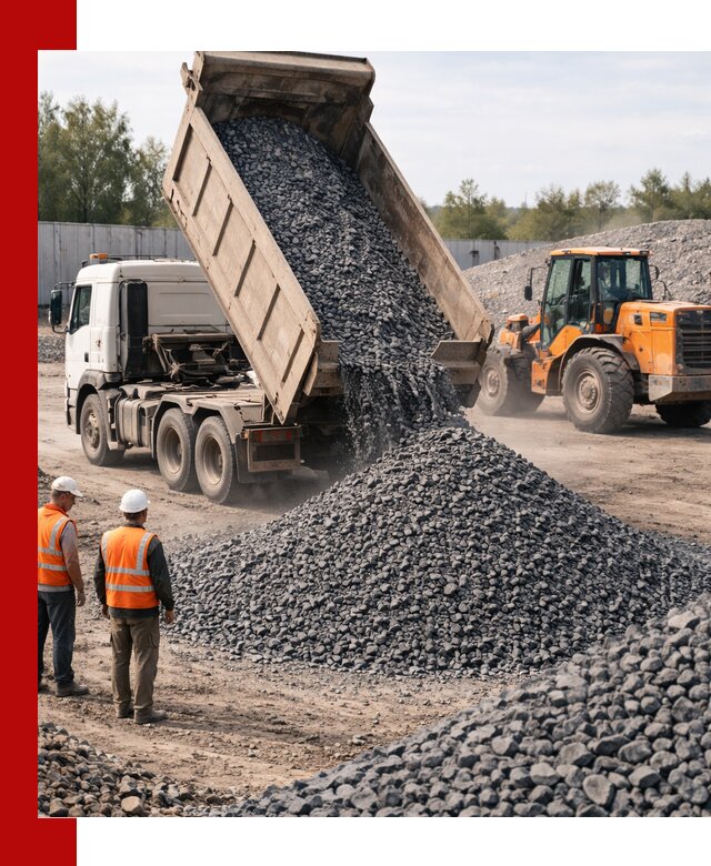 Доставка и продажа щебня габбро-диабаза в Новоуральске