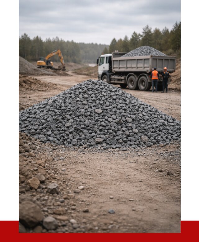 Щебень габбро диабаз фракция 40-70 в Новоуральске от 2246 р-ПРОНЕРУДНву