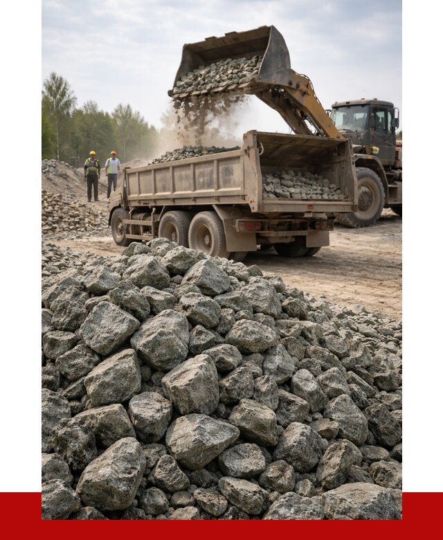 Щебень габбро диабаз фракция 70-150 в Новоуральске от 2858 р.|ПРОНЕРУДНву