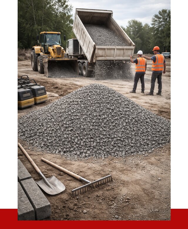 Гравийный щебень купить в Новоуральске от 2246 р. ПРОНЕРУДНву