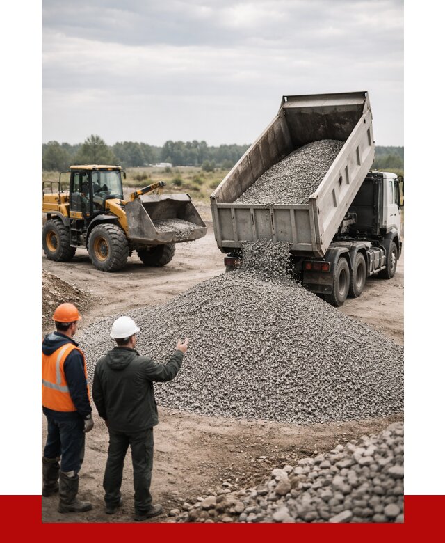 гравийный щебень фракция 3-10 в Новоуральске от 3267 р. ПРОНЕРУДНву