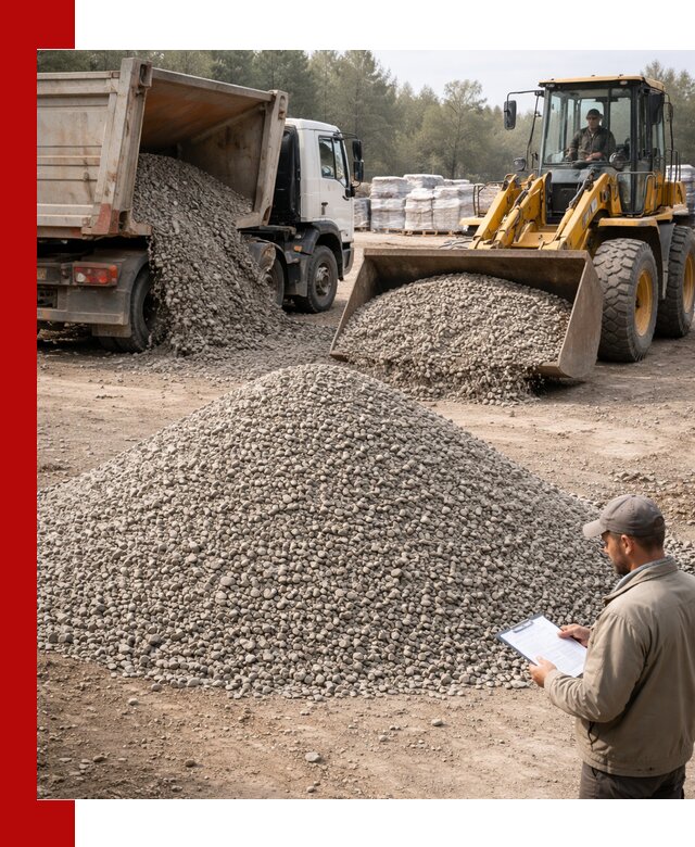 Гравийный щебень фракция 5–10 с доставкой в Новоуральске