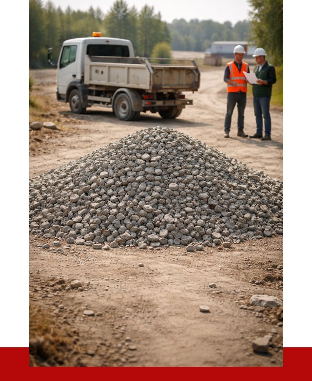 Гравийный щебень фракция 20-40 в Новоуральске от 1225 р. | ПРОНЕРУДНву