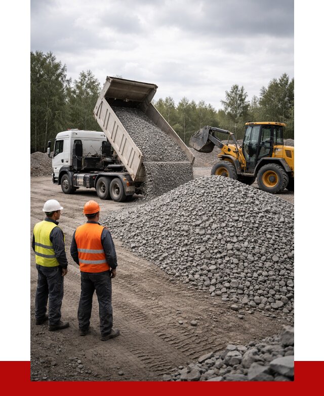 Гравийный щебень фракция 40-70 в Новоуральске от 9698р | ПРОНЕРУДНву