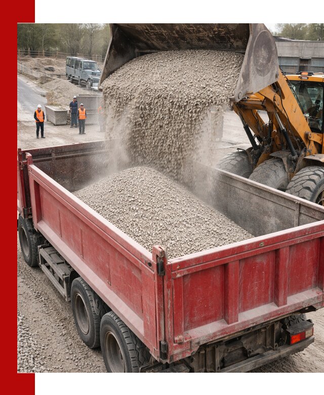 Купить известняковый щебень фракции 0-5 с доставкой в Новоуральске