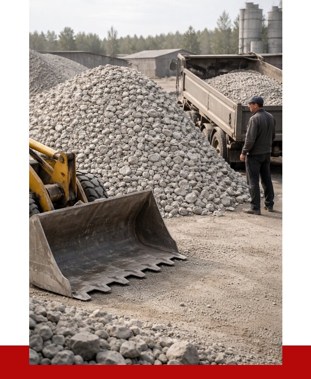 Известняковый щебень фракция 40-70 в Новоуральске от 4287 р. | ПРОНЕРУДНву