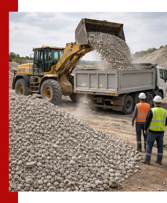 Доломитовый щебень фракция 40–71 доставка и продажа в Новоуральске