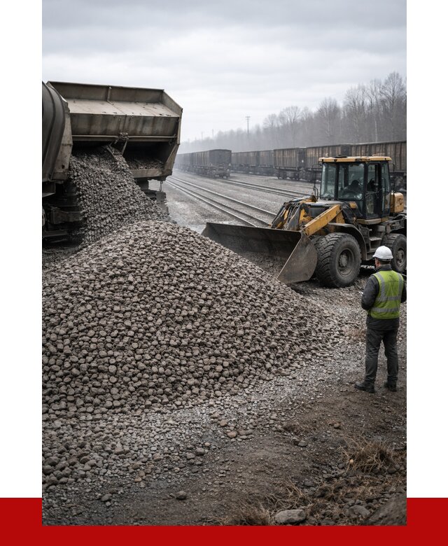 Купить железнодорожный щебень в Новоуральске от 2858 р. | ПРОНЕРУДНву