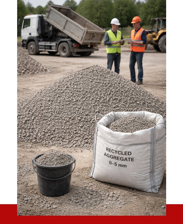 Вторичный щебень фракция 0-5 в Новоуральске от 1633 р. ПРОНЕРУДНву