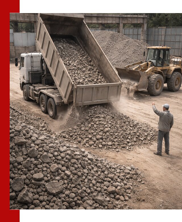 Вторичный щебень фракция 20-40 с доставкой в Новоуральске