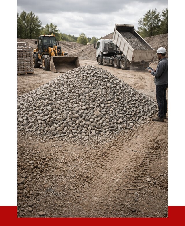 Купить бетонный щебень в Новоуральске, от 3267 р. ПРОНЕРУДНву