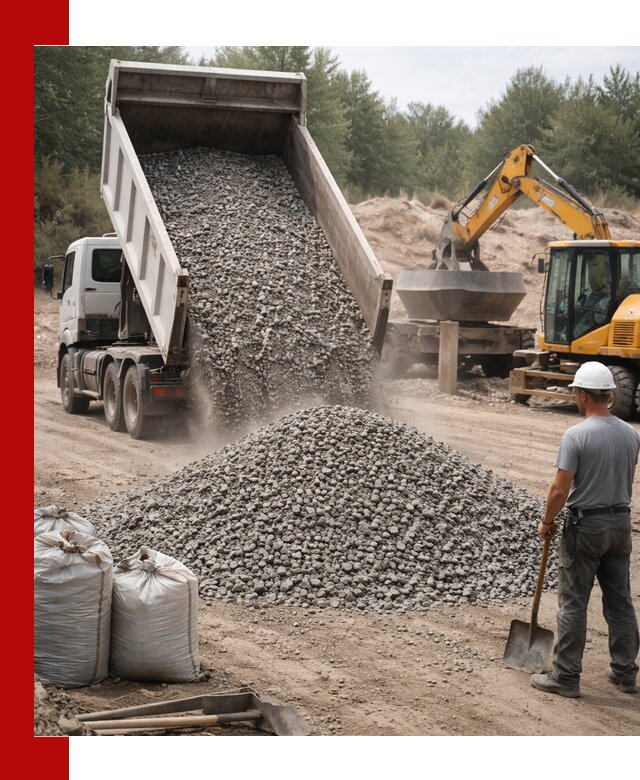 Доставка и продажа бетонного щебня в Новоуральске