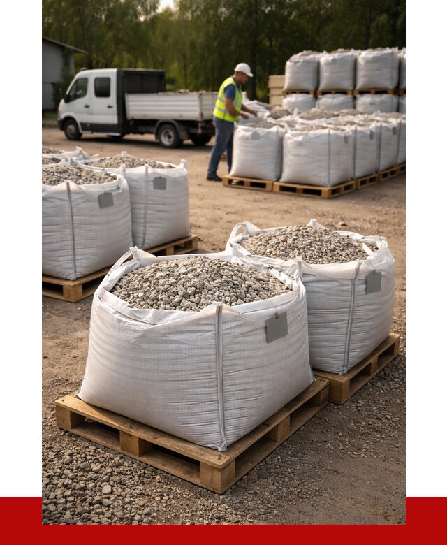 Щебень в мешках с доставкой в Новоуральске от 4287 р. | ПРОНЕРУДНву