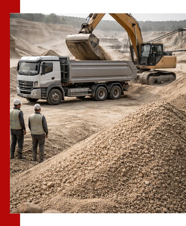 Карьерный крупнозернистый песок с доставкой в Новоуральске