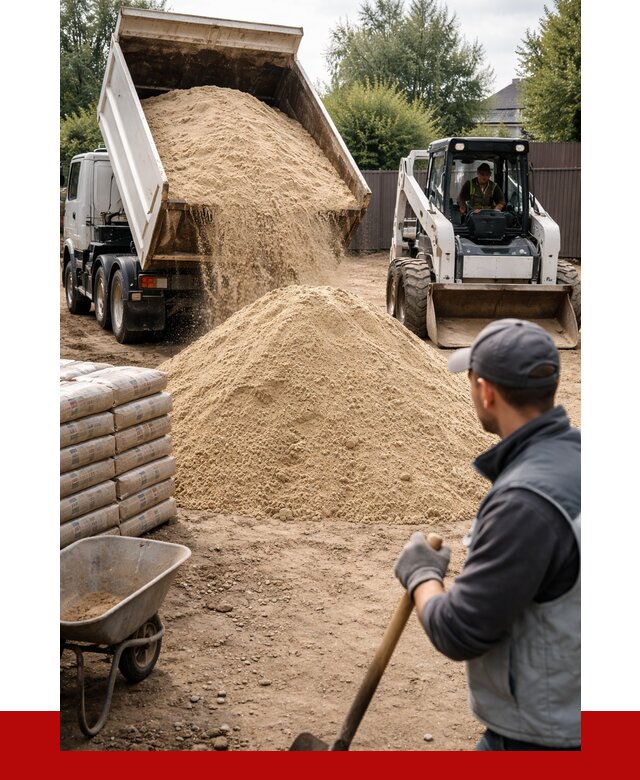 Мытый речной песок с доставкой в Новоуральске от 1480 р. | ПРОНЕРУДНву