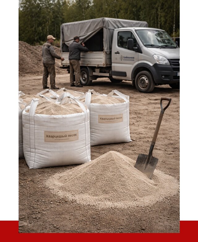 Кварцевый песок для пескоструя в Новоуральске от 4594 р. | ПРОНЕРУДНву