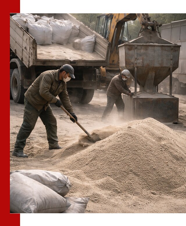 Кварцевый песок для пескоструя в Новоуральске — доставка и качество