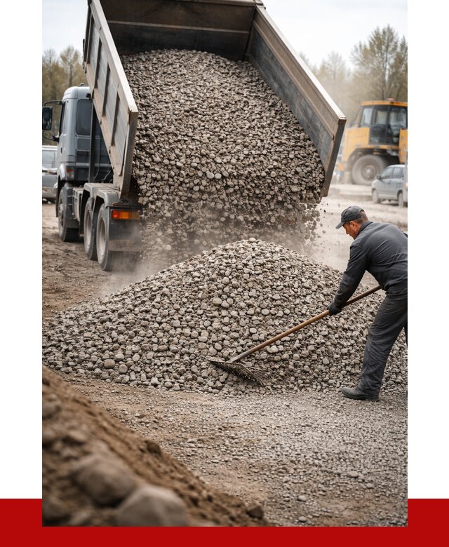 Гравий фракция 20-40 в Новоуральске от 2552 р. доставка | ПРОНЕРУДНву