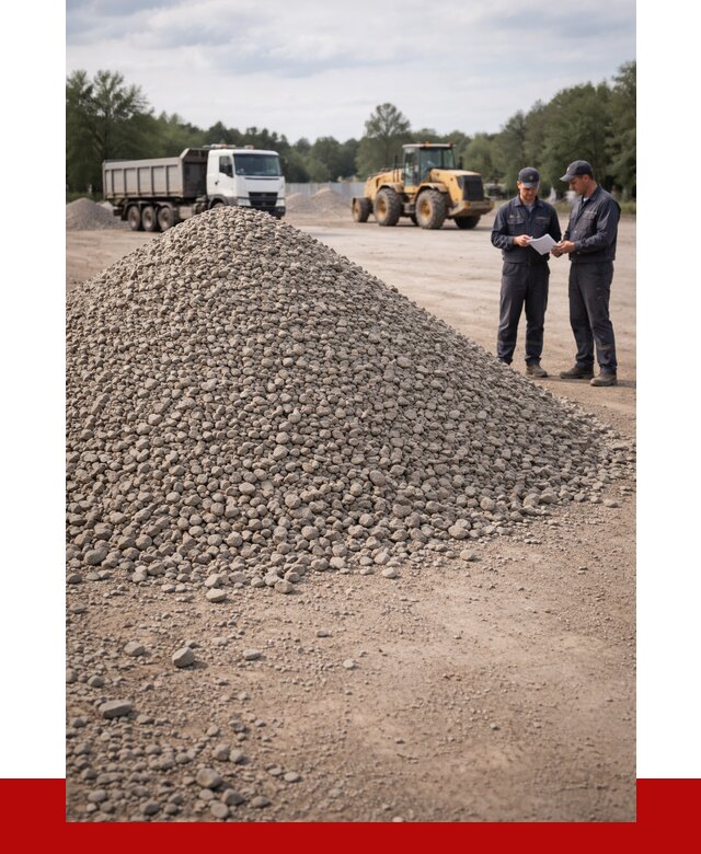 Купить гравий фракция 40-70 в Новоуральске от 1225 р. | ПРОНЕРУДНву