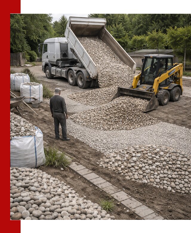 Доставка морской гальки оптом и в розницу в Новоуральске