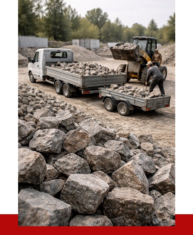 Купить бутовый камень гранитный в Новоуральске от 2858 р. | ПРОНЕРУДНву