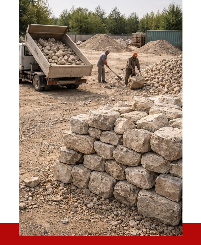 Бутовый камень известняковый в Новоуральске от 4287 р. | ПРОНЕРУДНву