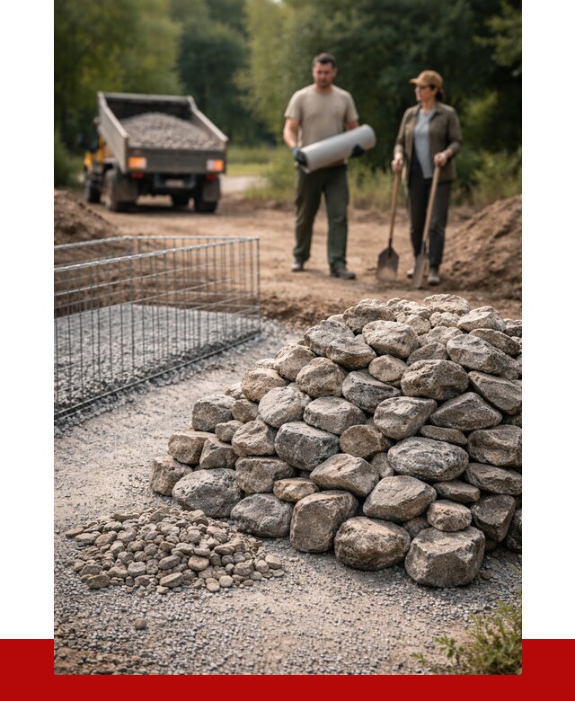 Камень для габионов фракция 100-200 в Новоуральске от 4900 р. | ПРОНЕРУДНву