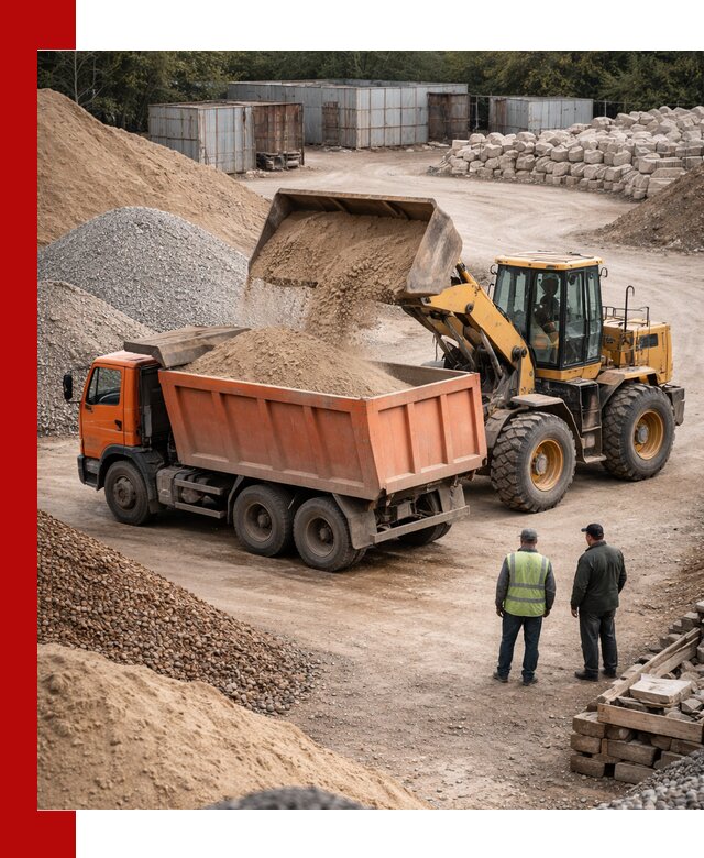 Доставка сыпучих смесей и смесей для стройки в Новоуральске