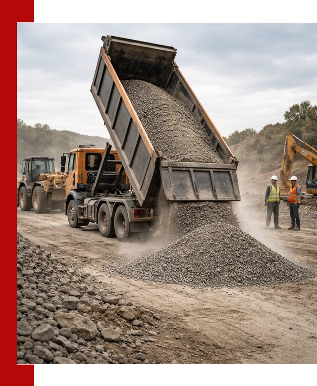 Щебёночно-песчаная смесь ЩПС С1 с доставкой в Новоуральске