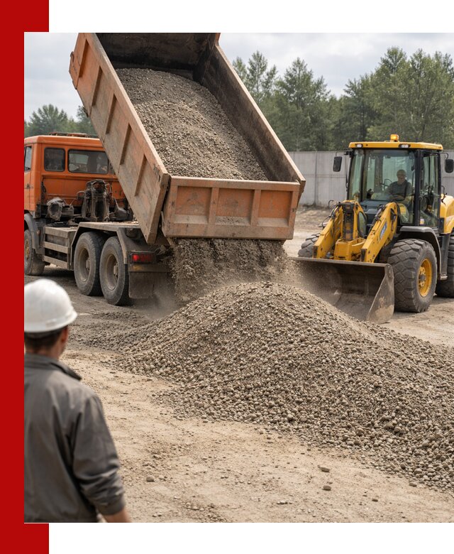 Доставка щпс С8 самосвалами в Новоуральске от производителя