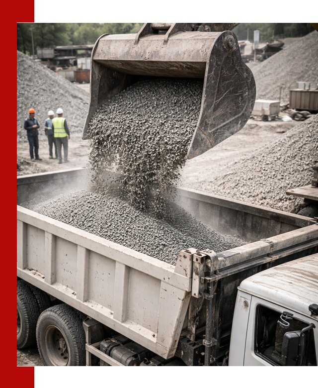Отсев и крошка для строительства и дорожных работ в Новоуральске