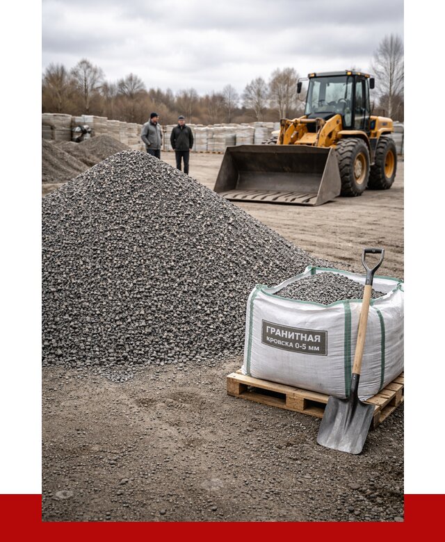 Купить гранитную крошку в Новоуральске от 4900 р. с доставкой | ПРОНЕРУДНву