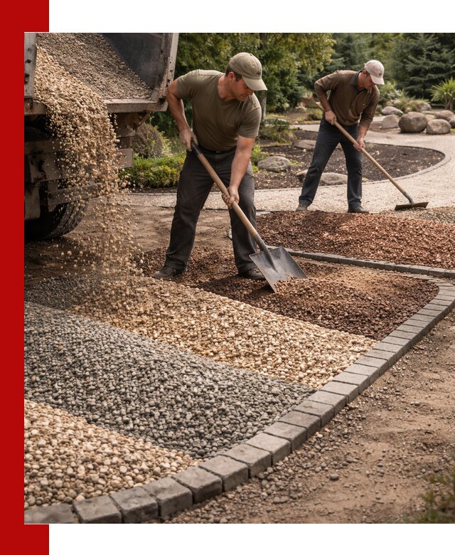 Декоративная крошка для ландшафта в Новоуральске — продажа и доставка