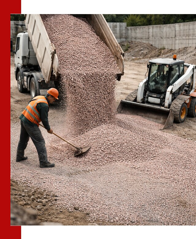 Крошка розовый гранит с доставкой в Новоуральске от производителя