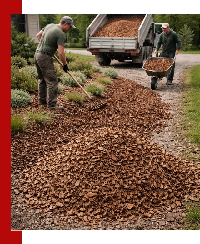 Крошка для мульчирования с доставкой в Новоуральске