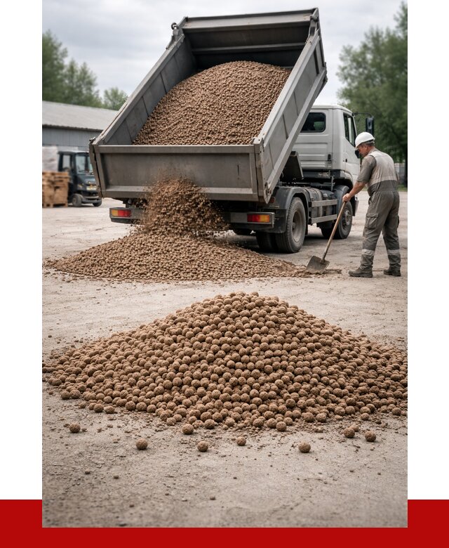 Керамзит с доставкой в Новоуральске от 4287 р. за м3 | ПРОНЕРУДНву