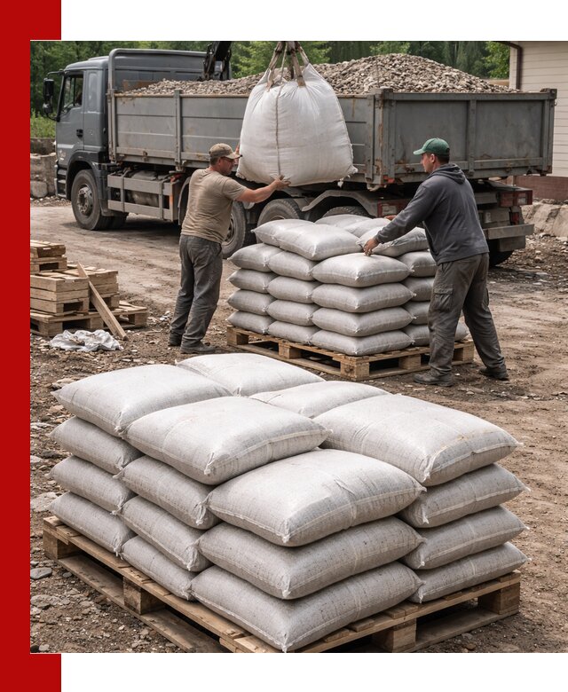 Керамзит в мешках с доставкой в Новоуральске от компании-поставщика