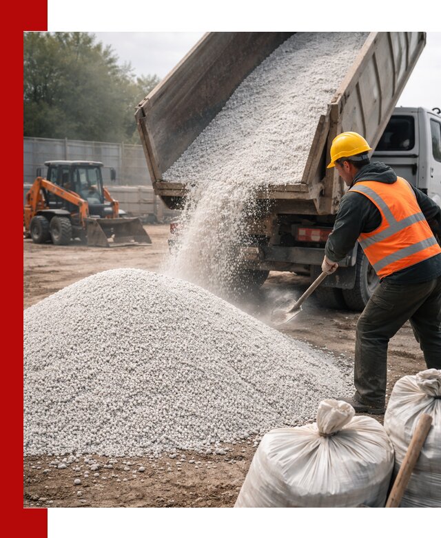 Доставка перлита вспученного в Новоуральске оптом и в розницу