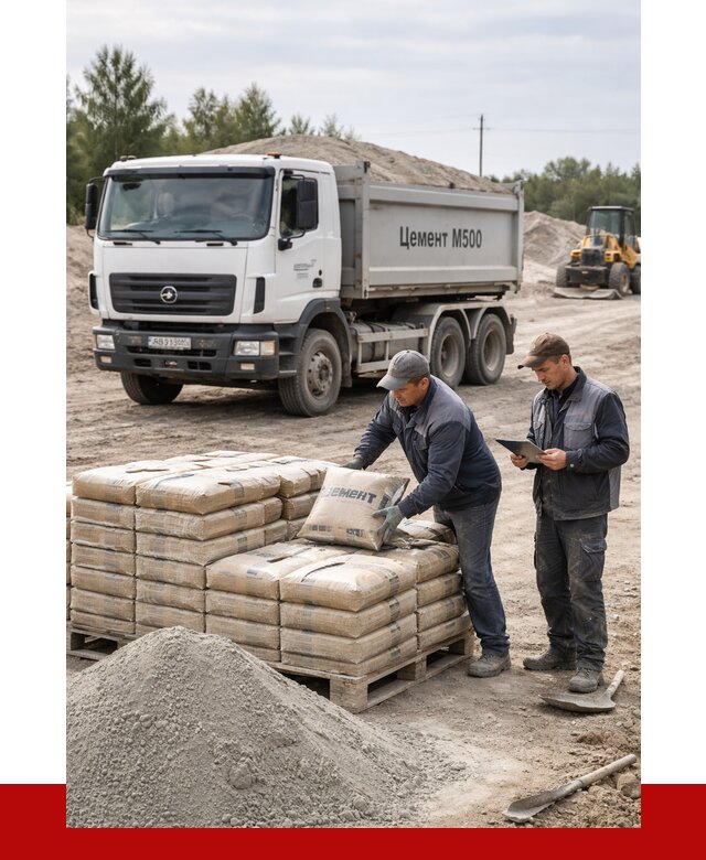 Купить цемент м500 с доставкой в Новоуральске от 5308 р. | ПРОНЕРУДНву