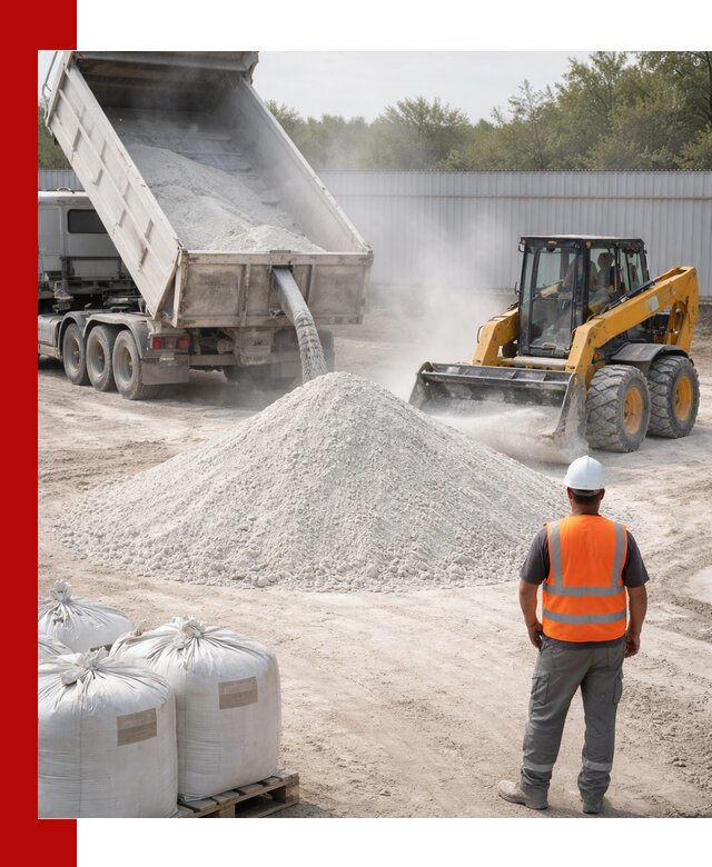 Доставка и продажа известняковой муки в Новоуральске