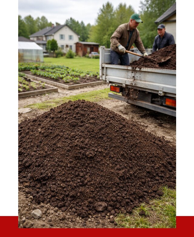 Плодородный грунт в Новоуральске с доставкой от 4287 р. | ПРОНЕРУДНву