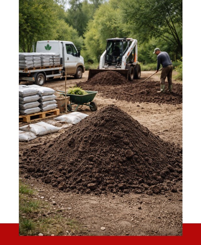 Грунт для озеленения с доставкой в Новоуральске от 1837 р. | ПРОНЕРУДНву