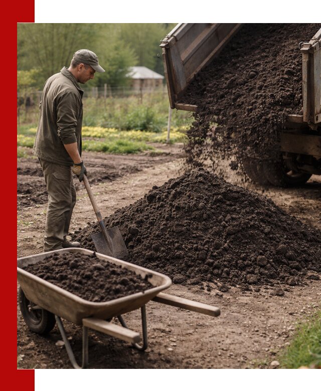 Доставка качественной земли для огорода в Новоуральске