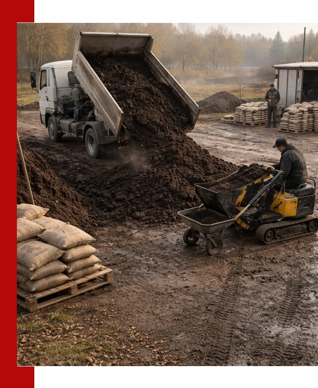 Кислый торф в доставке по выгодным ценам в Новоуральске