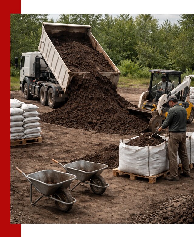 Доставка и продажа торфогрунта в Новоуральске оптом и в розницу