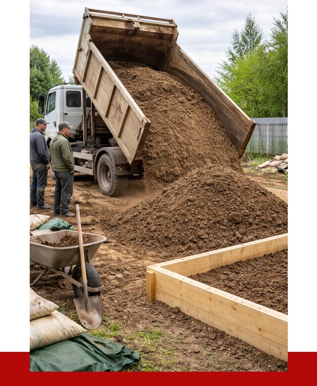 Торфо песчаная смесь в Новоуральске с доставкой от 1888 р. | ПРОНЕРУДНву